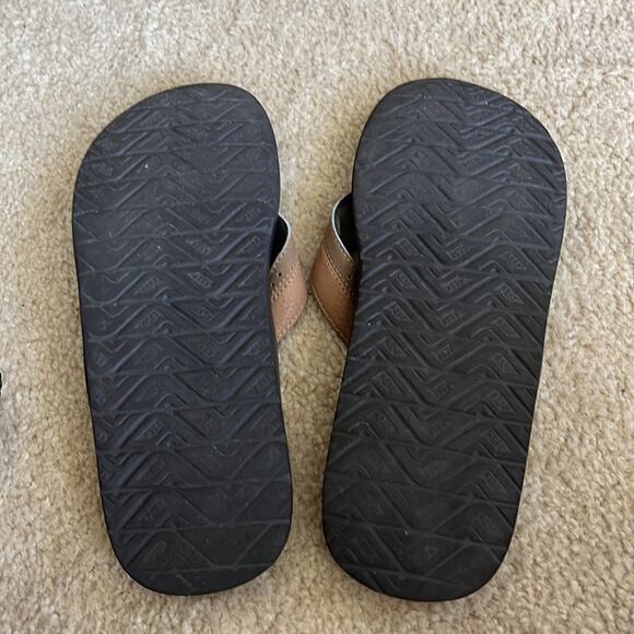 Reef Contoured Cushion Men's Flip-Flop Sandal Slider Brown, 10M US - Picture 7 of 9